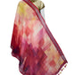 Women's Linen Red Printed Dupatta