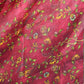 Red Linen Kalamkari Printed Dupatta For Women