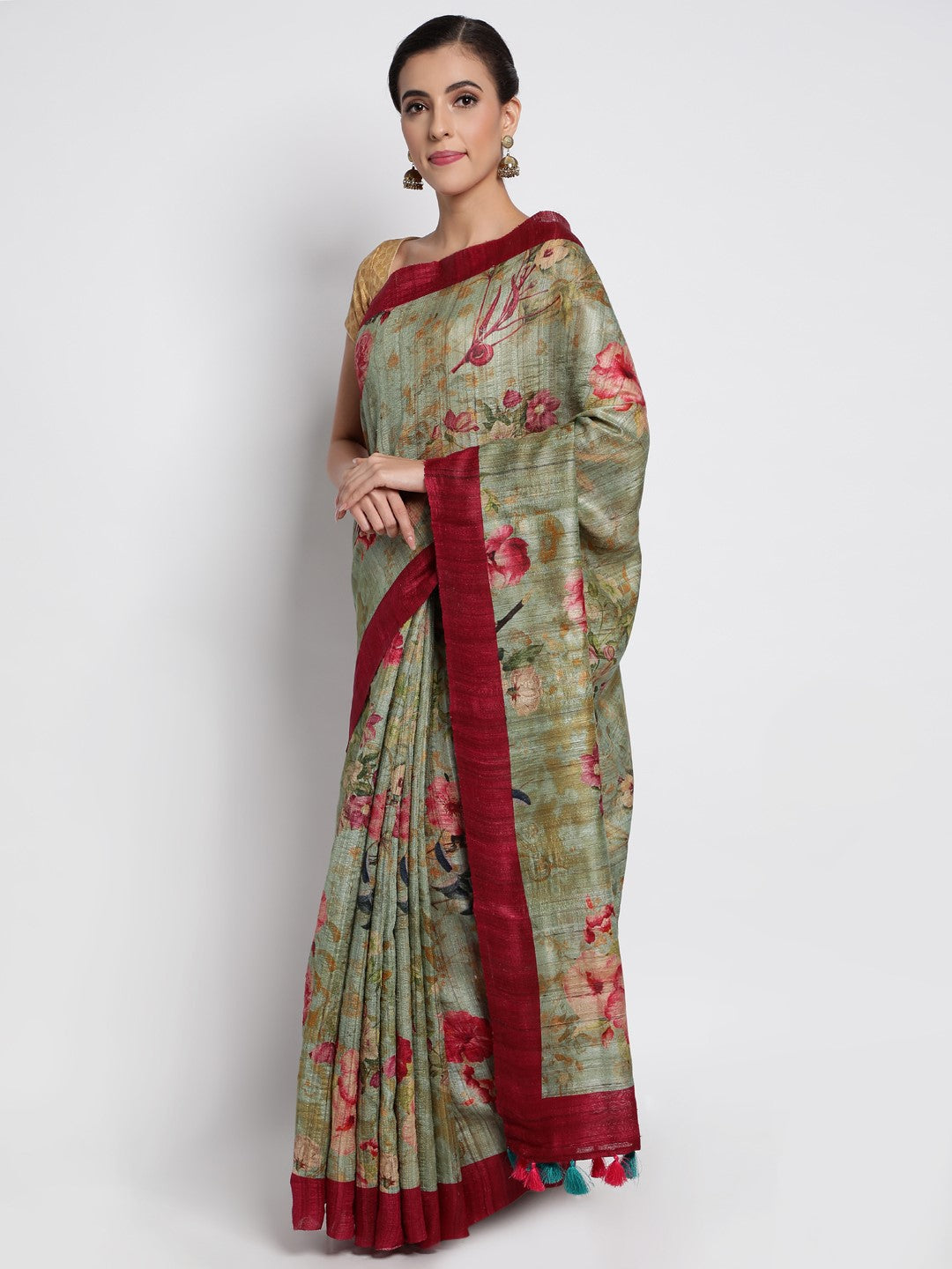 Raw Silk Saree