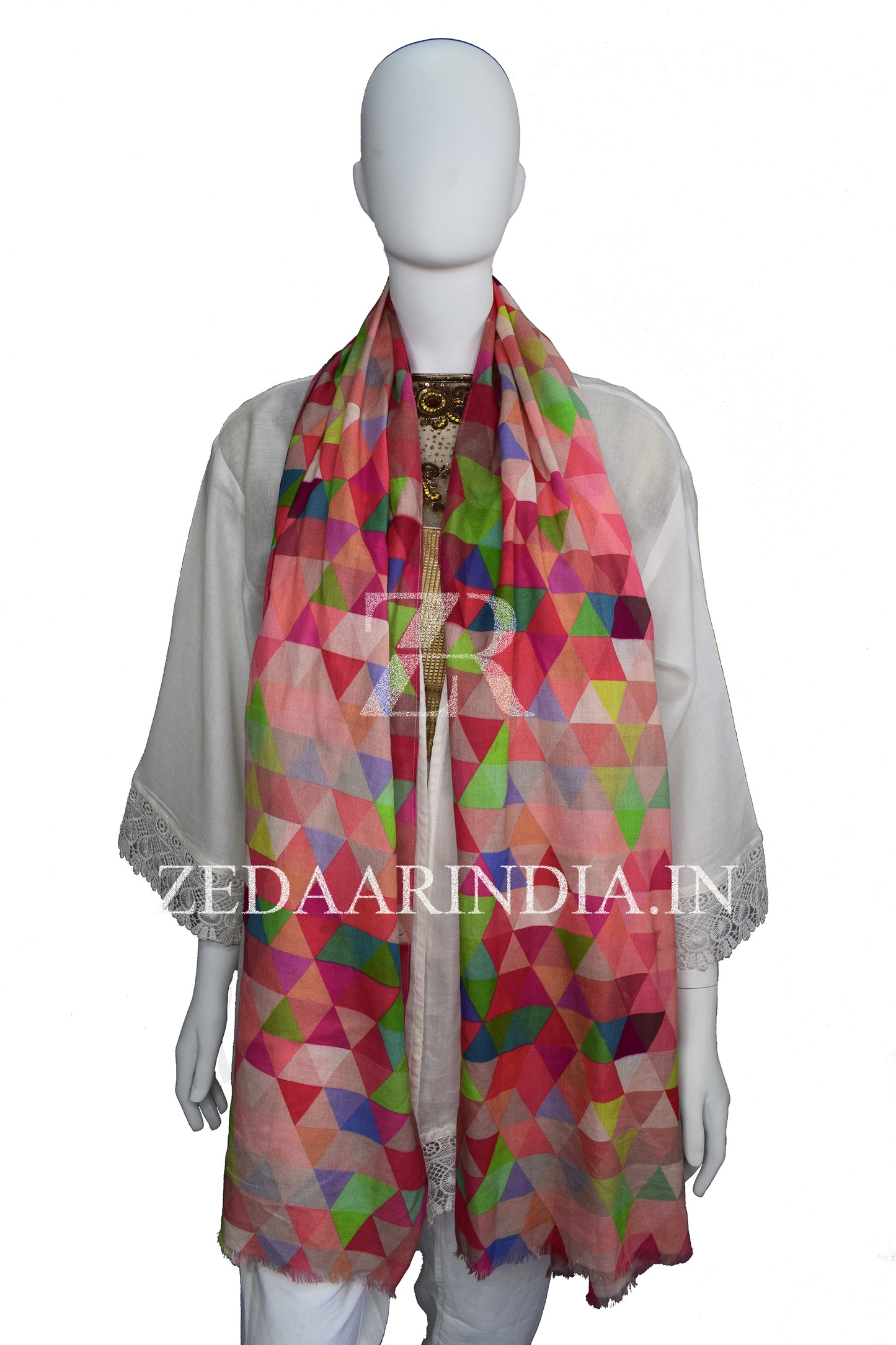 Organic Cotton Printed Stoles