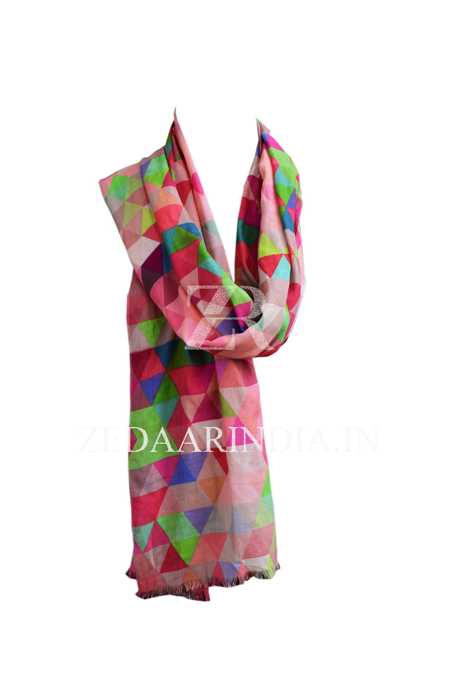 Organic Cotton Printed Stoles