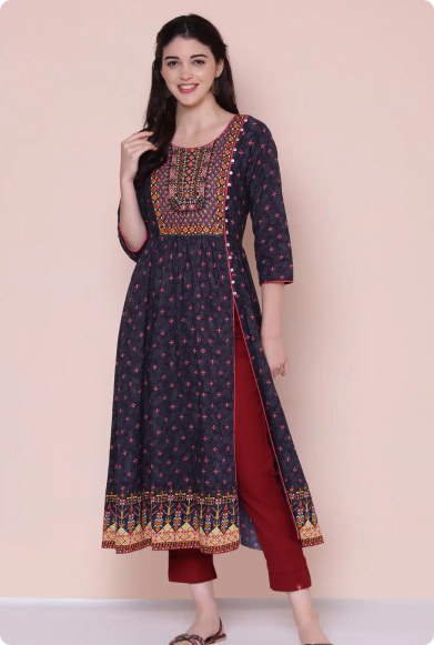 Printed Designer Kurti