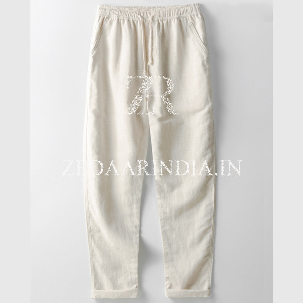 White Linen Pants For Men